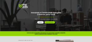 Landing page desenvolvida pelo estúdio criativo em Natal para campanha digital