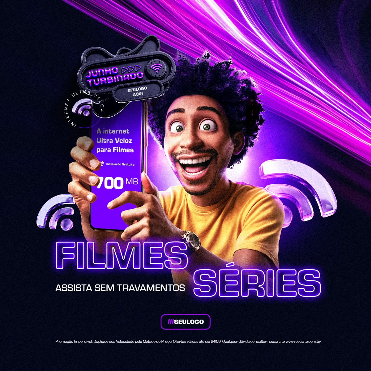 Projeto Social Media para Provedores